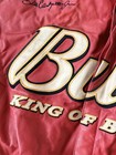 Vintage Chase Authentics Dale Earnhardt Jr Budweiser Leather Nascar Jacket L xl
