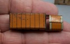 Vintage Cracker Jack 1930 School Bus  Premium Tin Litho Toy Prize