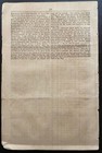 1864 Imprint For Emancipation For Military Service Rendered By Slaves  Sherman