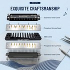 East Top T008k 2 0 Update Harmonica Key Of C  10 Holes Diatonic Mouth Organ W   
