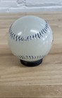Mobil Gas Glass Vintage Baseball Coin Bank