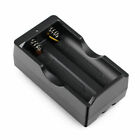 Dual Slot Wall Usa Smart Charger For 18650 3 7v Rechargeable Li-ion Battery Cell
