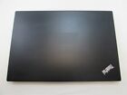 Matte Black Vinyl Skin Lenovo Thinkpad T480s Laptop Skin Top Cover