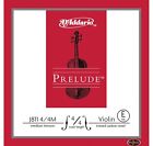 D addario J811 4 4m-b10 Prelude Violin 4 4 - Medium E String - 10 Pack