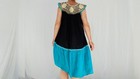Mexican Embroidered Dress  Chiapas  Xs-m