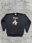 Phantom Of The Opera Sweatshirt Mens Large Black Rose Mask Graphic Vintage 80s