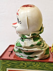 Vintage 1953 Metal Matty Mattel Clown Toy Jack In The Box   works 