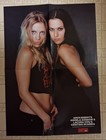 Vintage Slipknot  Group Poster   Cristina Scabbia   Angela Gossow 15 5 x 22   