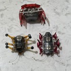 Hexbug Micro Robotic Creatures Lot Of 3 Bug  Fire Ant   Crab Tested And Work