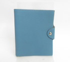 Authentic Hermes Ulysse Pm Leather Agenda Planner Notebook Cover F 48646