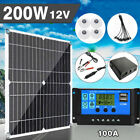 16000w Complete Solar Panel Kit Solar Power Generator 100a Home 110v Grid System