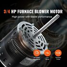 3 4hp Furnace Blower Motor 208-230v 3 85a 1075rpm 5 Speeds Cw ccw Rotation