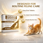 Cats   Kittens Dewormer Tablets  6 Weeks And Older  Broad-spectrum Chewable Form