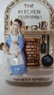 French The Kitchen Madonna Ceramic Vintage Wall Plaque Decoration Japan Artmark