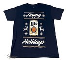 New Miller Lite Happy Holidays Christmas Beers Mens Classic T-shirt