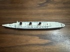 Rare Vintage British Royal Mail Steamer Rms Queen Mary Ship Metal Model 10  
