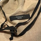 Maxmara  Drawstring Dustbag  Included Fuchsia Pink Raffia Max Mara Weekend Bag