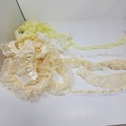 Vintage Lot Yards  Lace Trim Rolls For Sewing   Crafts Vintage 5 Variety Lot 