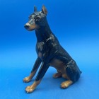 Mortens Studio 1940 s Figurine Of A Large Doberman Pinscher Dog  Excellent Cond