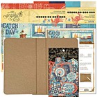 Graphic 45  catch Of The Day  Travel Folio Album Kit Vol 5 2021 Rare Ships Free
