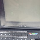 Vintage Sony Trinitron 5  Analog Color Tv Kv-5200 Portable Antenna