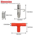 5 10 20x Rabbit Water Nipple Automatic Pets Drinker Feeders Waterer Dispenser