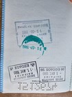 Lot Of 3 Israeli Travel Documents     Expired     For Props   Theatre Use Free Ship
