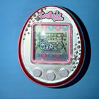 Bandai 2013 Tamagotchi Friends 2 5  Pink Silver Stars Virtual Pet Tested Working