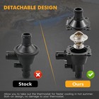 Aluminum Upgraded Thermostat Housing Kit For Can-am Maverick X3 Turbo 2017-2025