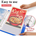 900 Pack Sheet Protectors 8 5 X 11 Inch Clear Page Protectors For 3 Ring Bind   