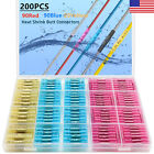 400 200x Heat Shrink But Connector Waterproof Electrical Wire Marine Butt Splice