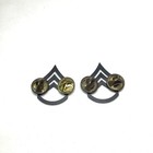 Us Army Chevrons Sergeant E-5 Army Metal Collar Rank Insignia Subdued