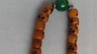 8 7mm 108 Bead Buddhism Tibetan Yak Bone Skull Meditation Prayer Mala Necklace