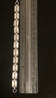 Antique Beau Art Deco Sterling Silver 7 In  Bracelet