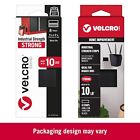 Velcro Heavy Duty Fasteners   4x2 Inch Strips   8 Sets  Holds 10 Lbs  Black Tape