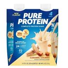 Pure Protein Caramel Churro Complete Protein Shake 11 Fl Oz Per Bottle Pack Of 4