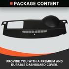 Dash Cover For 07   14 Chevy Tahoe Silverado Gmc Sierra Yukon Dash Panel Black