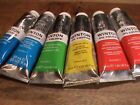 Winsor   Newton Oil Paint 6 Tubes  Each 37ml  1 25 Oz Made In France