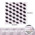Shower Mat Non-slip  Soft Comfort Bath Mat With Drainage Holes  Pvc Loofah Mat