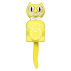 Spring Daffodil Kit Cat Clock 15 5  Yellow Kit-cat Klock Free Battery Usa Made