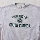 Champion South Florida Bulls Reverse Weave Sweatshirt Mens Large Gray Ncaa