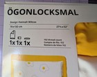 New Ikea Ogonlocksmal 3-piece Sheet Set For Toddler Bed Eggs Flowers 405 985 25