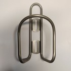 2xsand Blasted Titanium Tube Ultra Light Water Bottle Cage With Free M5 Ti Bolts