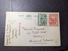 1905 Tasmania Australia Postcard Cover Hobart To Jersey Channel Islands