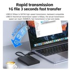 2 5  Usb 3 0 Hard Drive Enclosure Sata Ssd Hdd Case 6tb External Adapter