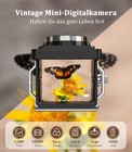 Chuzhao Digital Camera Retro  12mp Portable Tlr Style Twin-lens Vintage Camera