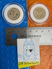 Bluey   Bingo 2026 2  Dollar Bucks Till Coins  2 Coins  In Air-tite Capsules