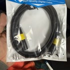 6ft 6 Foot Xlr 3-pin Male To Female Microphone Audio Mic Balanced Cord Cable