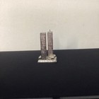 Vintage Ny Wtc Souvenir Twin Towers World Trade Center Metal Pre 9 11 Cc 93 Euc