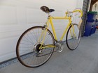 1971 Schwinn Super Sport Mens Lemon Yellow Krate 10-speed Road Bike Brooks 70s